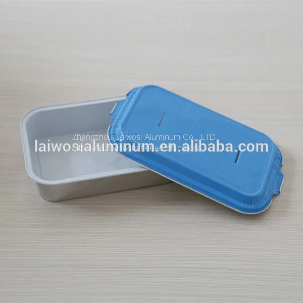 Takeaway Rectangular Disposable Aluminum Foil Airline Food Container/tray photo-5
