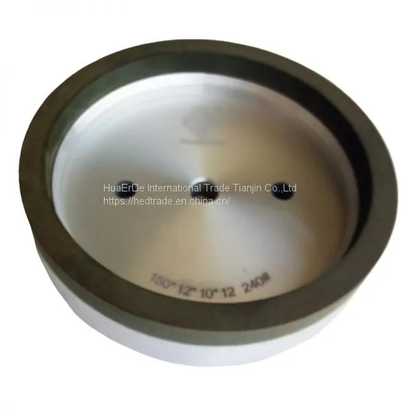Resin Cup Wheel (Red or Green Rim)for Edging Machine and Double Edging Machine photo-4