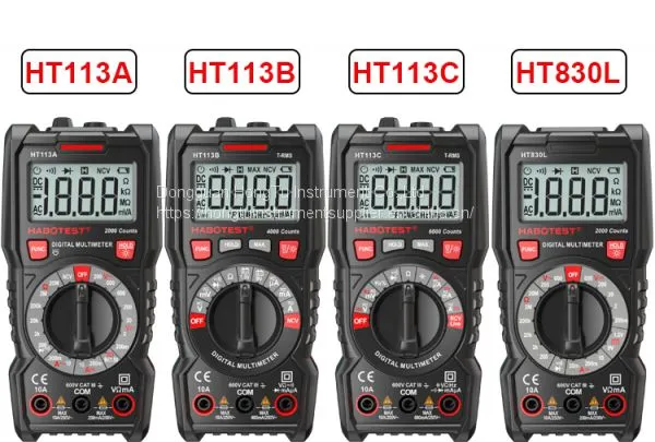 China Factory Digital Multimeter DC AC Voltage High Percision Multimetro photo-4