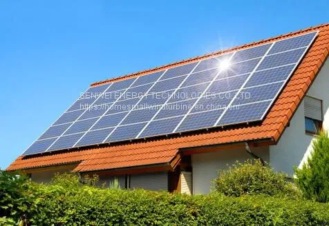 7kw Residential Solar Power Systems Setup for Home as Backup Alternative Energy