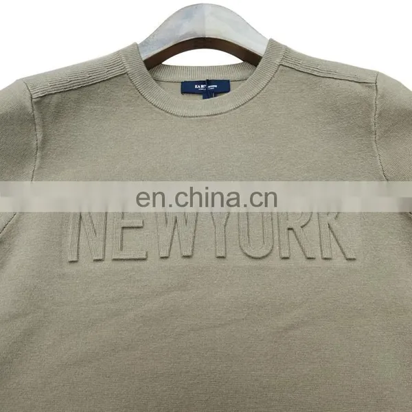 DiZNEW Custom Casual Mens Christmas Pressure Your Own Logo Knitted Sweater photo-3