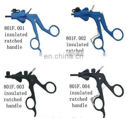 Medical Instrument 5mm Double-action Straight Flexible Scissors photo-6