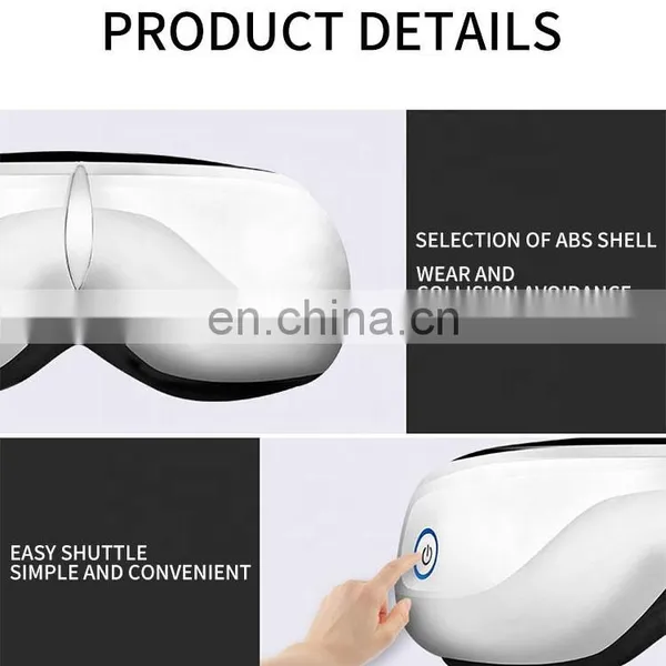 Wireless Bluetooth Electric Rechargeable Vibration Smart Eye Massager Heated photo-5