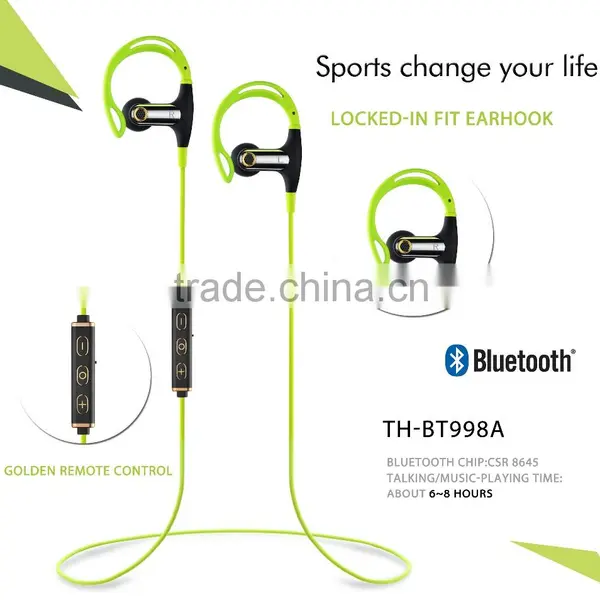 BT998B Wireless Sport Bluetooth Earbuds Earphone Bluetooth Headphone Headset photo-5