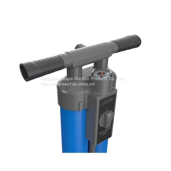 Triple Action Air Hand SUP Pump Hand Pump With Pressure Gauge photo-3