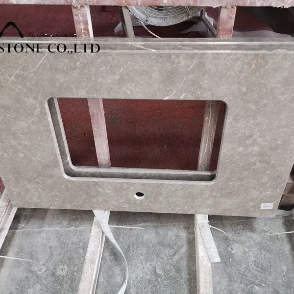 The Multifunctional Bathroom Marble Stone Counter Top Vanity photo-3