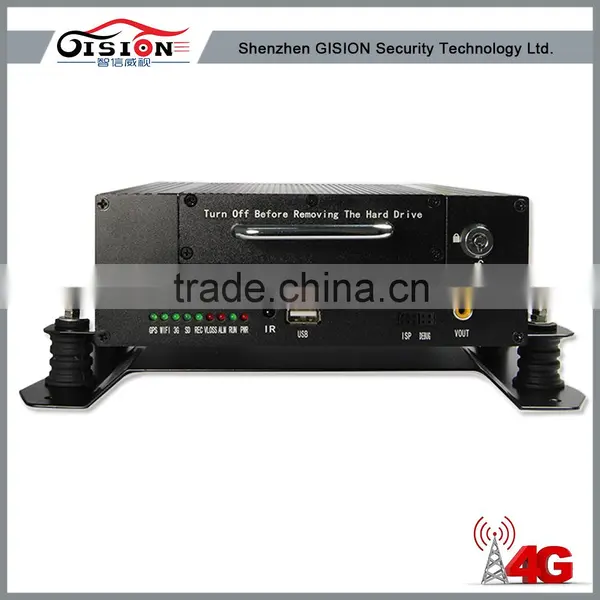 GPS MDVR ,H.264 4CH SD Card Mobile DVR ,Built-in G-Sensor ,DC8-36V photo-4
