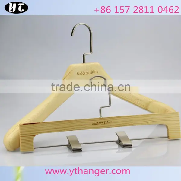 2016 Best Selling Wooden Hanger and Pants Hanger With Special Hook photo-4