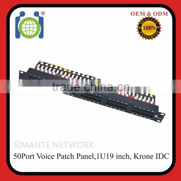 CAT3 RJ11 Telephone Patch Panel, Krone photo-2