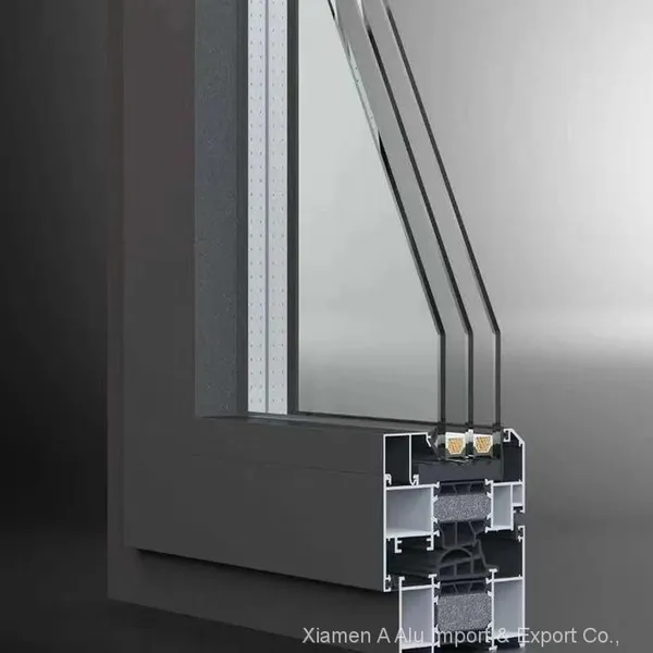 108Aluminum Insulated Broken Bridge Window Doors photo-3