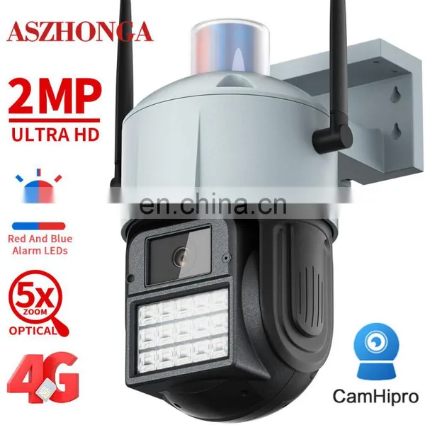 2MP Security IP Network Camera 5X Zoom 1080P HD 3G 4G SIM CARD PTZ Outdoor Home Surveillance Cam CCTV Full Color Night Vision photo-2