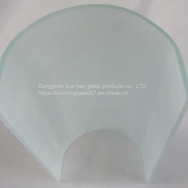 Customized Production of Arc Tempered Glass Hot Bending Lamp Panel photo-4