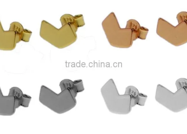Plain Silver Earring