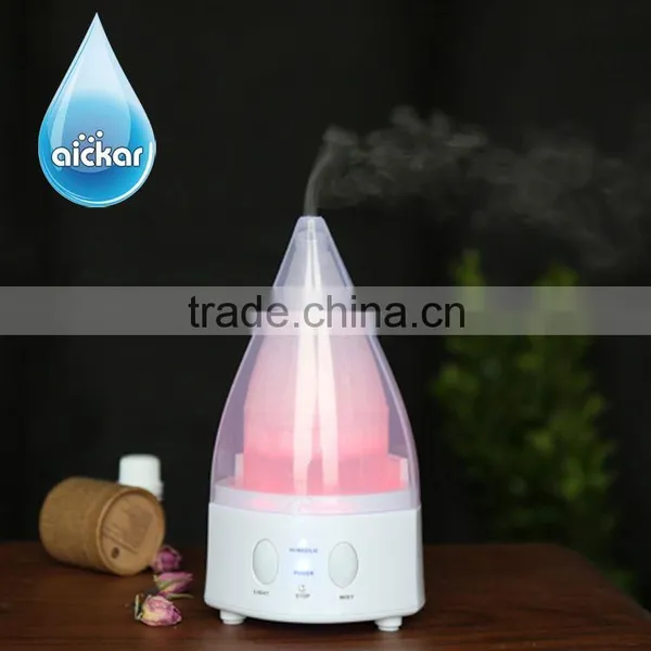Portable Ultrasonic Essential Oil Diffuser and Cool Mist Aroma Humidifier With 7 Color LED Lights AN-0464