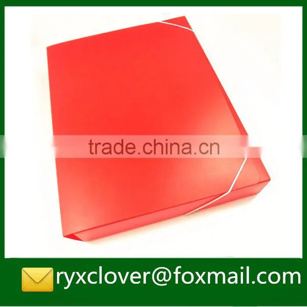 Office Business Document Box A4 Size PP Plastic Hook and Loop Fastener Box File Folder Supplier's Choice photo-3