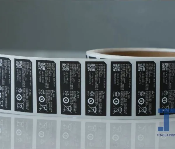 Tengjia Waterproofing Anti Counterfeit Sticker Protection Identification Safety Seal Labels