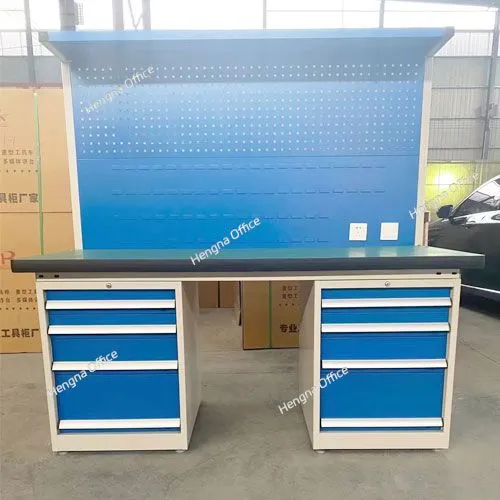 Hengna Professional Woodworking Workbench - Heavy-Duty Bench With Vise for Carpenter Shops photo-2