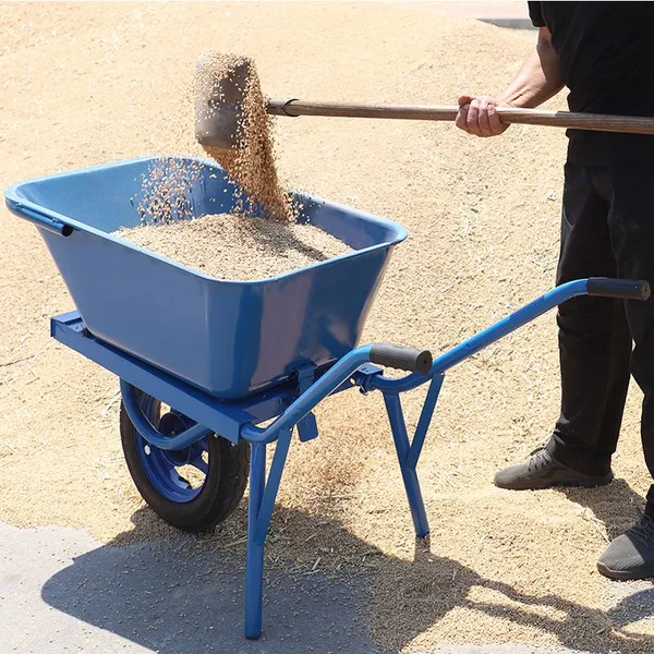 Single Wheel Handling Cart Wheelbarrows Trolley photo-3