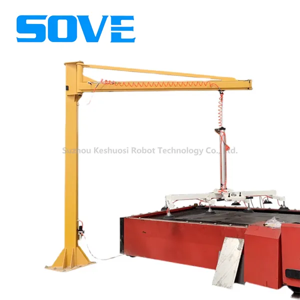 SOVE 300kg 400kg 500kg Secure Strong-attraction Sheet Metal Glass Wood Vacuum Lifter Panel Vacuum Suction Cup Lifter photo-3