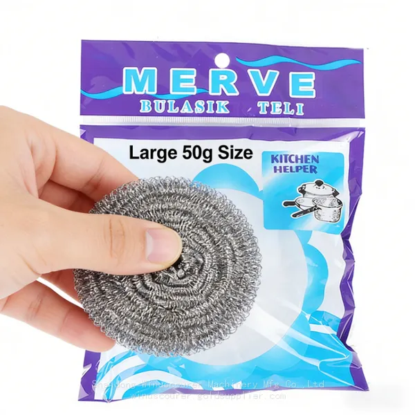 Wholesale Industrial Grade Stainless Steel Scourer Efficient Removal of Heavy Oil Stains Scourer photo-3