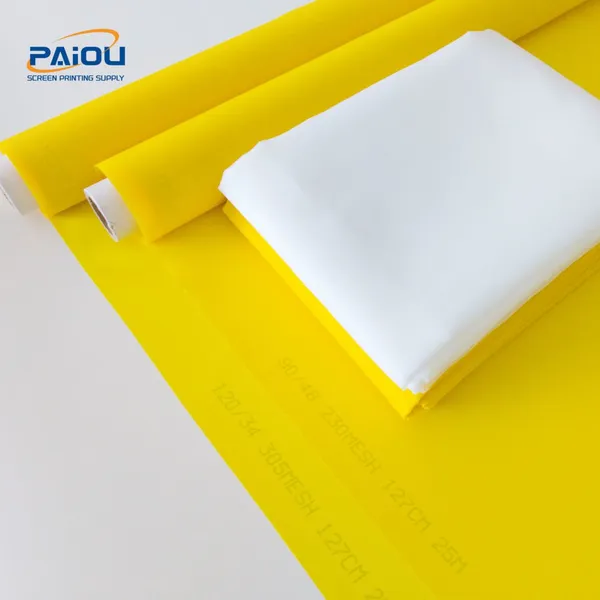 100% Monofilament Polyester Printing Mesh for Porcelain/Cloth/Textile/ PCB Printing photo-5
