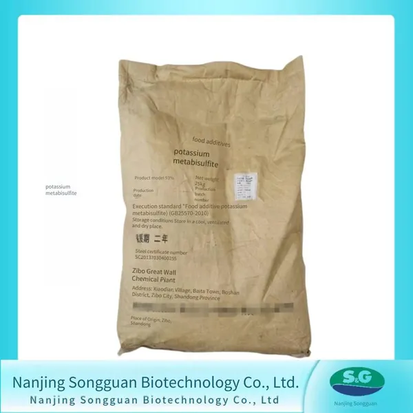 Food Additive Potassium Metabisulfite Supplied by Manufacturer, Food Grade Bleaching Agent for Candied Fruits, Biscuits and Candies photo-3