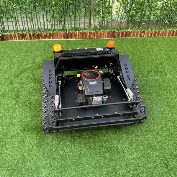 12Hp Loncin 452CC Gasoline Engine Industrial Tracked Remote Control Mower for Slopes photo-2