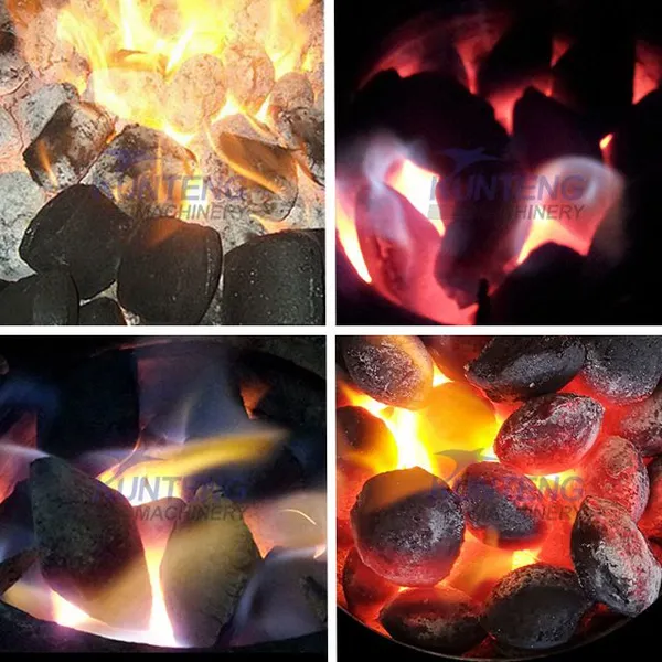Coconut Shell Wood Charcoal Ball Briquette Machine EPC photo-5