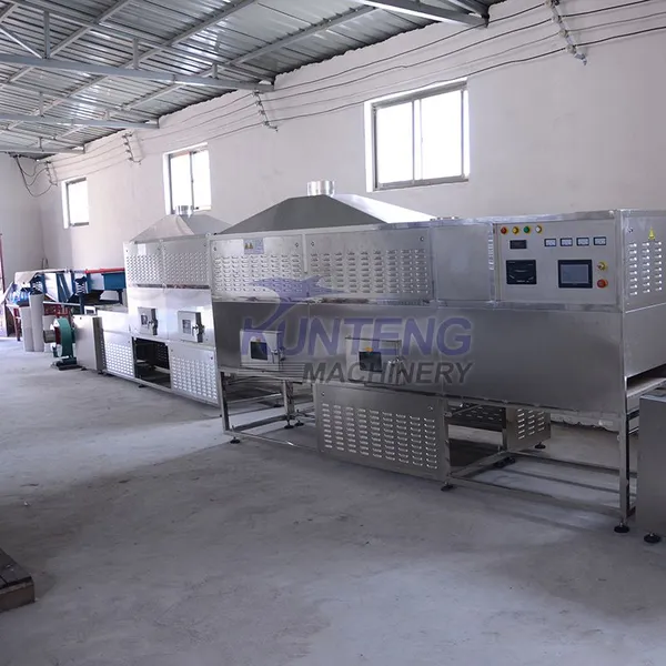 Professional Microwave Dryer Machine Nuts and Bean Ripening Sterilization Dryer EPC photo-2