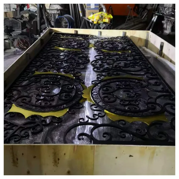China Wrought Iron Gate Aluminum Gate Driveway Gate For Sale photo-4