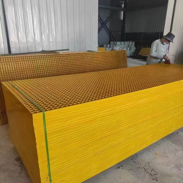 FRP Decking Fiberglass Walkway Grating - Building Material for Heavy Load photo-3