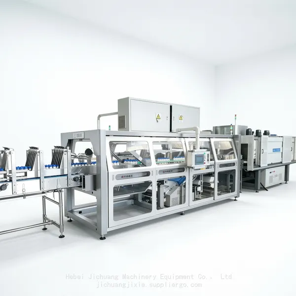 JCMB45 & JCMB60 High Speed Heat Shrink Wrapping Machines | Beverage, Beer & Bottled Water Membrane Packer