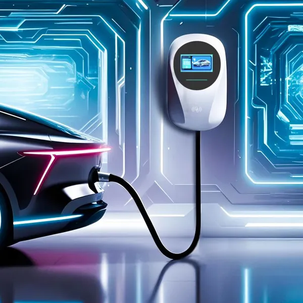 Wall-mounted AC Charger OCPP Smart EV Charger Type 2 AC EV Charger
