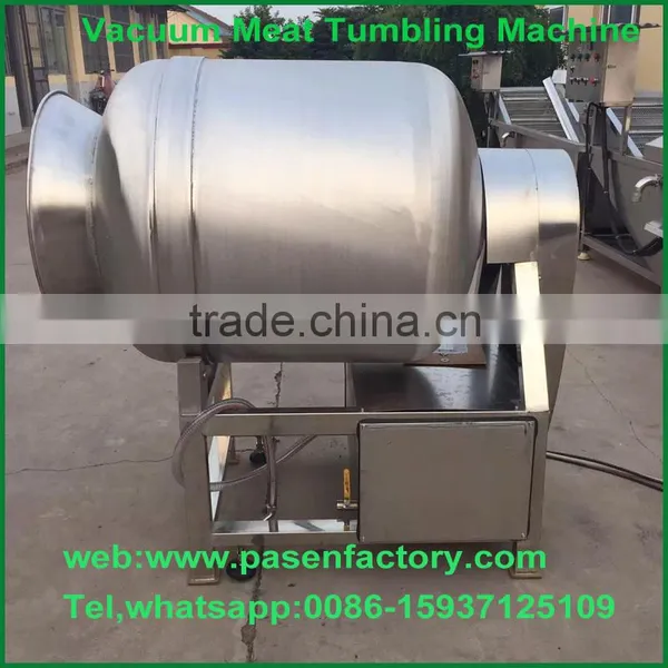 Multifunction Vacuum Roll Rubs Machine , Vacuum Roller Kneading Machine , Vacuum Meat Roll Kneading Machine photo-6
