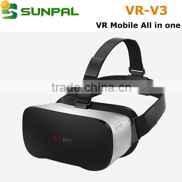 2016 Latest Virtual Reality Headset 3D VR Box/ 3d Video Glasses Player Google Player CX-V3 Supplier's Choice photo-2
