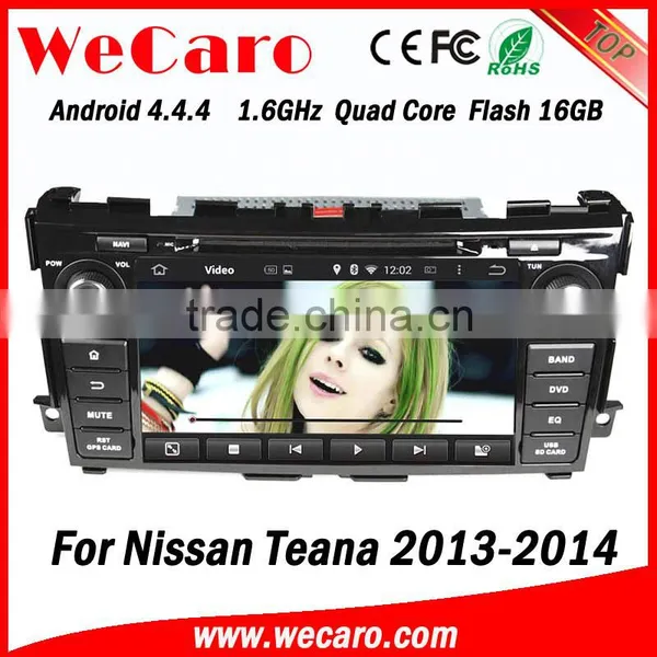Wecaro WC-NT8061 Android 4.4.4 Car Dvd Player for Nissan Teana Car Audio 2013 2014 3G Wifi Playstore photo-4
