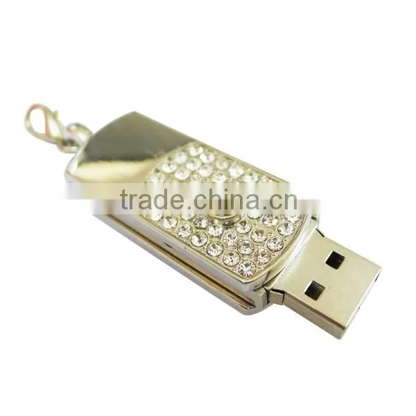 Rotatable Jewelry Flash Drive High Speed photo-5