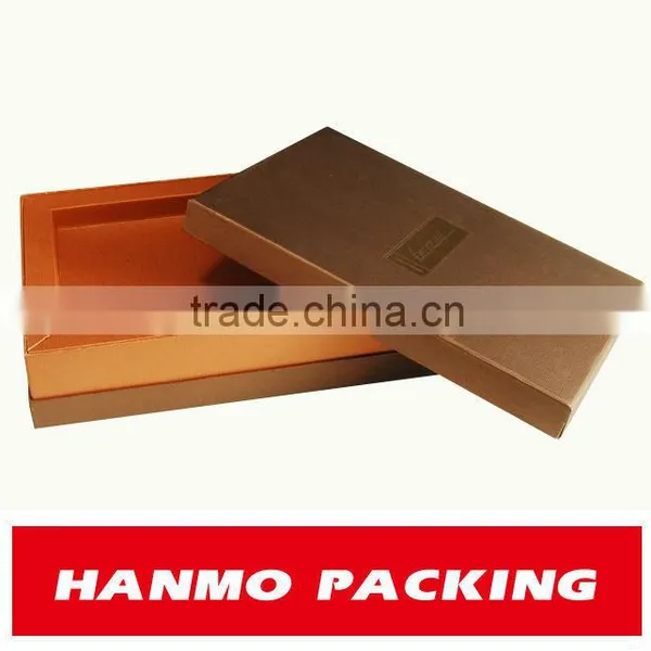 Cube Packing Box With Bottom and Lid,Gold Color photo-3