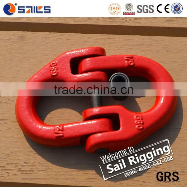 Drop Forged Chain Connecting Links G80 A337 Links for Lifting photo-3