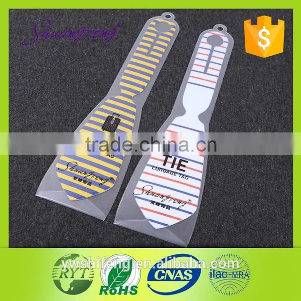 China Supplier PVC CMYK Print Fashionable Baggage Tag photo-6