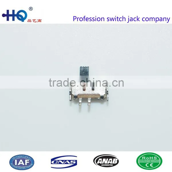 High Quality Horizontal 2 Positions Slide Switches, 1p2t Slide Switches, SS-12D31
