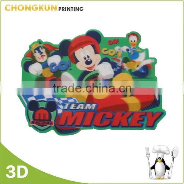 Cheap 3d Kids Plastic Placemats photo-4