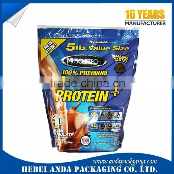 Wholesale Resealable Plastic Doypack Food Bags With Zipper photo-6