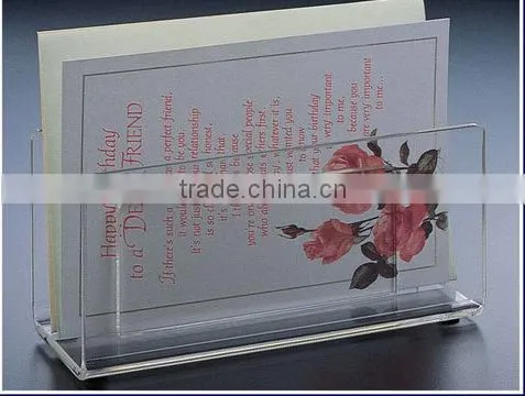 2015 New Acrylic Card Holder&organizer, High Quality Elegant Organizer, Acrylic Box photo-3