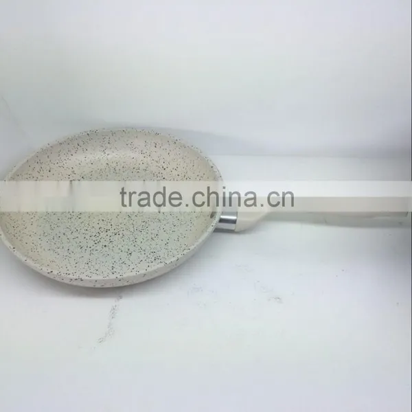 Aluminum Pressed / Forged Nonstick Diamond Stone Coating Frying Pans Sapphire Fry Pan Pancake Pan Egg Pan