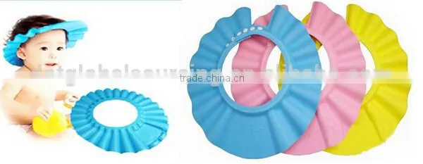 Hot Items Soft Adjustable Baby Kids Children Shampoo Bath Bathing Shower Cap Hat