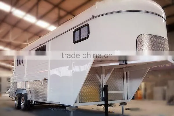 Austraila HOT SALE Large Horse Trailer, Classic Horse Trailers, Gooseneck Horse Trailer Quality Choice photo-3