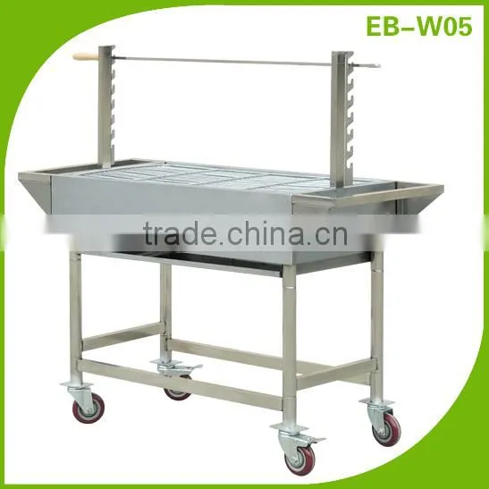 Hot Sale Stainless Steel Charcoal BBQ Grill/Kebab Grill/Charcoal Rotisserie EB-W05