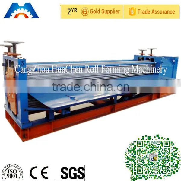 Barrel type corrugated roofing sheet roller machine