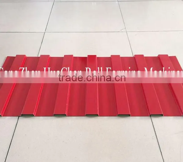 Color Steel Galvanized Metal Aluminum Glazed Trapezoidal Sheet Roof Tile Wall Panel Roll Forming Machine Supplier's Choice photo-3